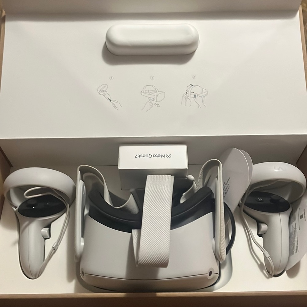 Barely used meta quest 2